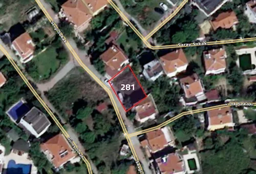 Land for sale suitable for construction in Karaburun within the Arnavutköy area | L281