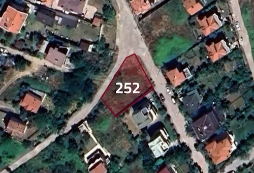 Land for sale suitable and ready for reconstruction villas in Arnavutköy. | L252