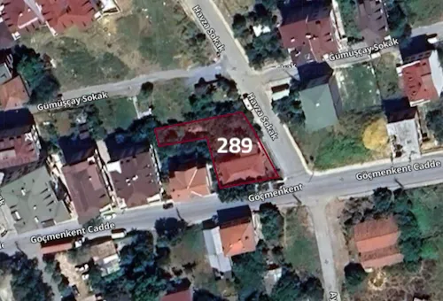 Land for sale ready for construction in Arnavutköy, specifically in Haraççı | L289