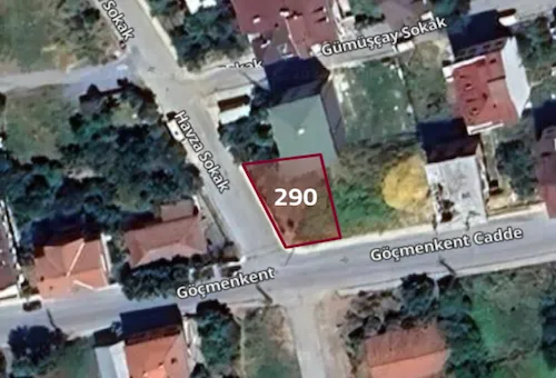 Land for sale ready for residential construction in the Haraççı neighborhood within Arnavutköy | L290